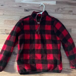 Red and black plaid C.C Sherpa girlie girl original XS